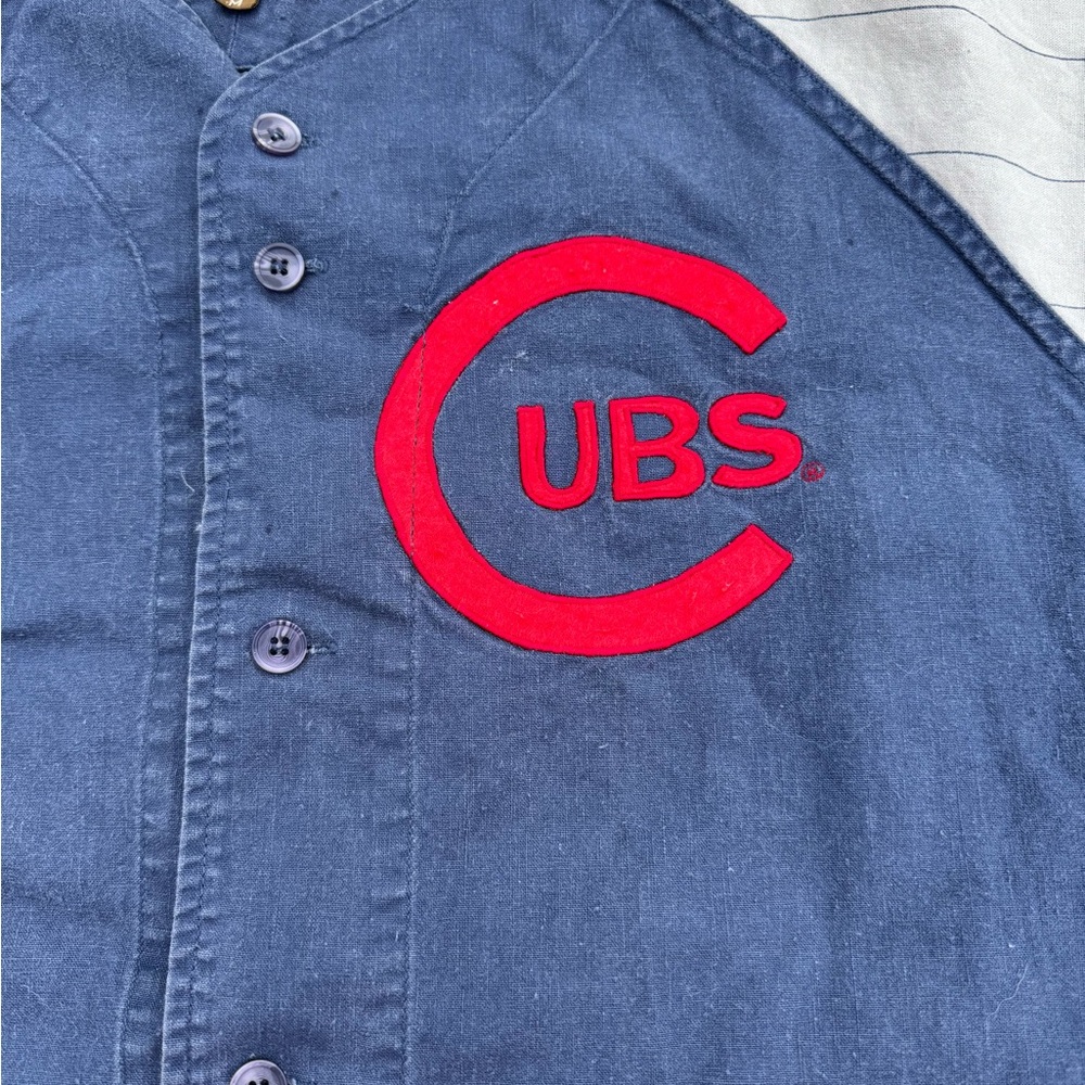 Cooperstown vintage Cubs medium baseball jersey - Picture 9 of 10